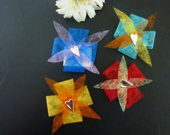 Set of 100 flowers original table decoration