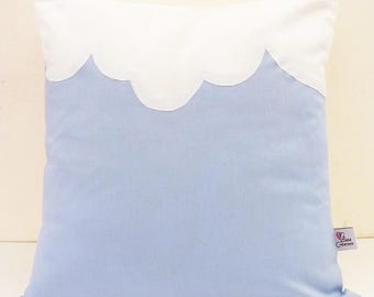 cushion 40 x 40 clouds collection blue