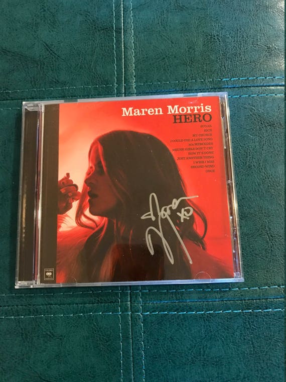Maren Morris Autographed CD