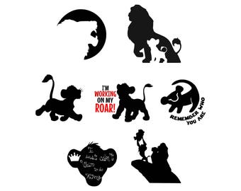 Simba Silhouette Svg Free - 307+ SVG PNG EPS DXF File