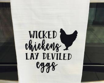 wicked chickens lay deviled eggs shirt