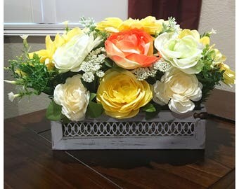 Floral Table Centerpiece Box Spring Easter Floral Table Centerpiece Box Spring Easter