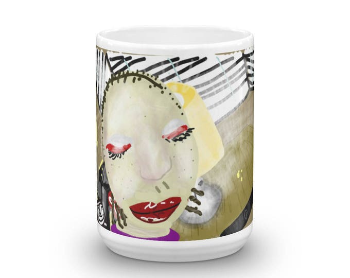 Besties Coffee Mugs for Coffee Lovers, Gifts for Teachers, Mom, Friend, Grandma, Ceramic, Cute Design, Girls, Women, CoffeeShopCollection