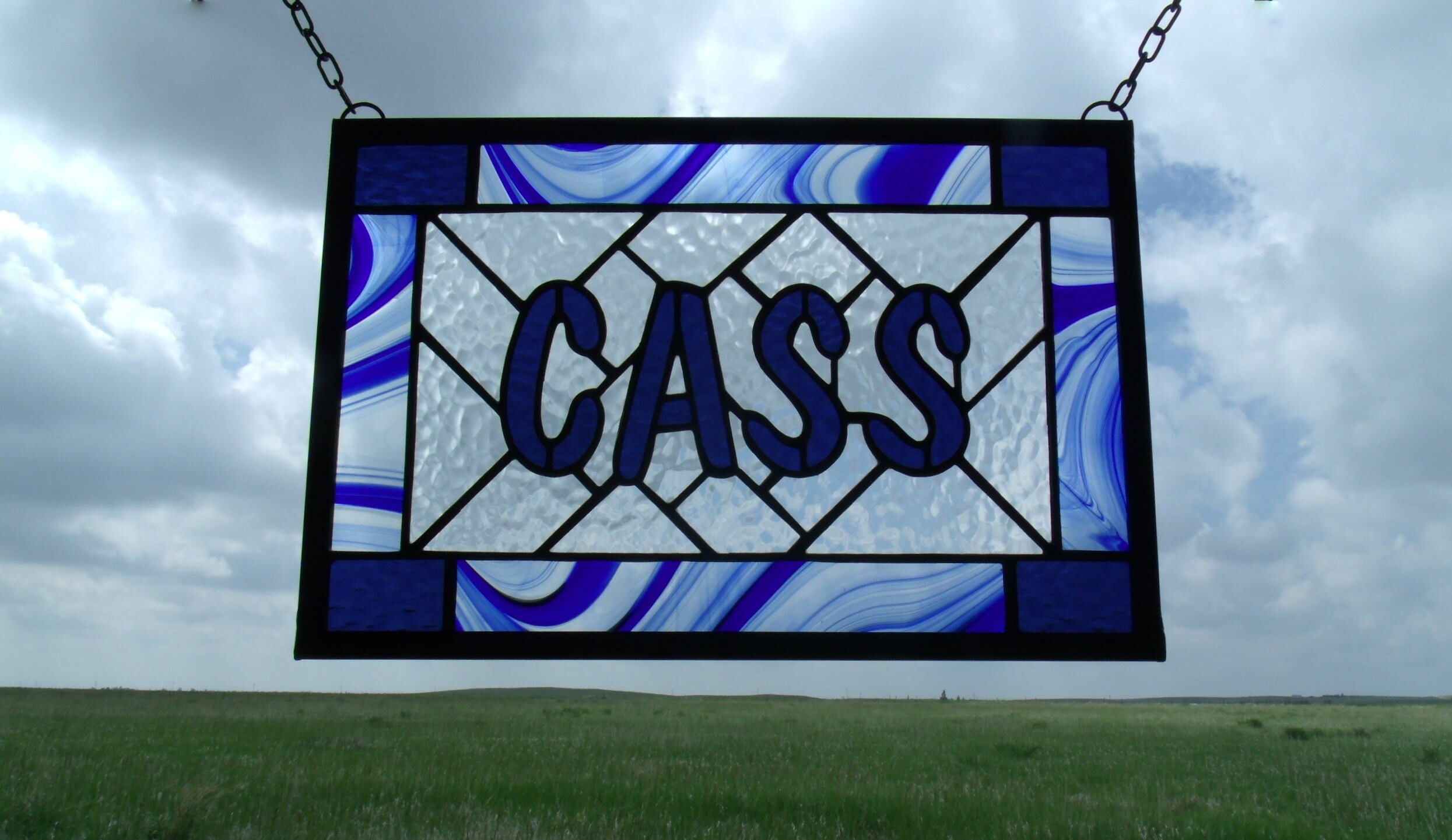 Stained Glass Name Signs by Cityfreeglass