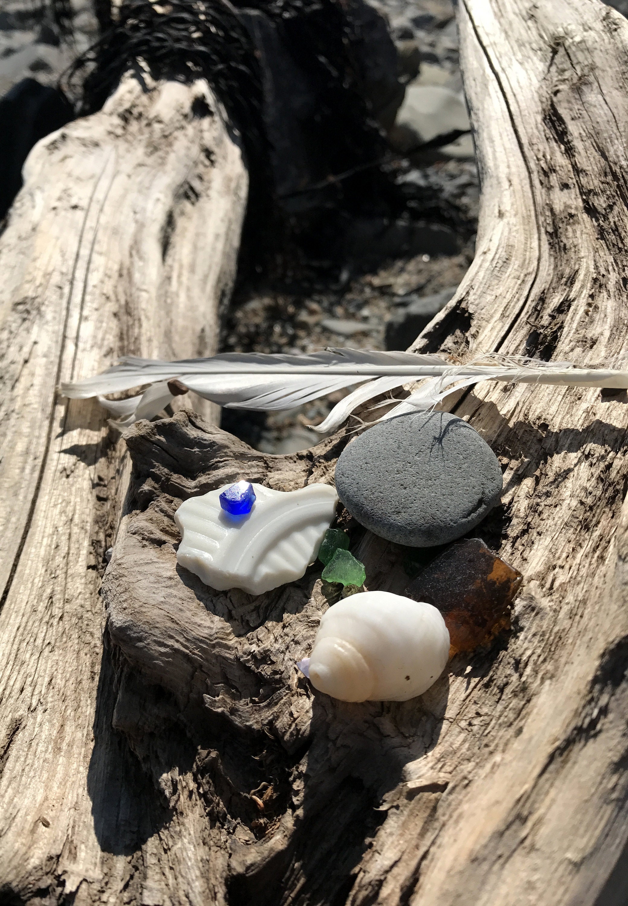 sea glass beach glass hunting in nova scotia