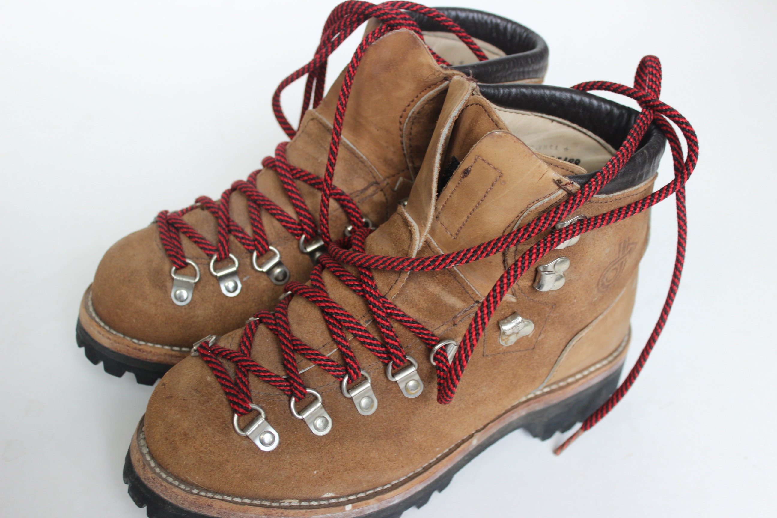 tan suede hiking boots