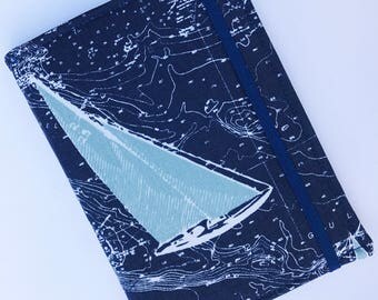 Kindle Paperwhite Case, Nook Glowlight Case, all sizes, Sailing Away Tablet hardcover Cover