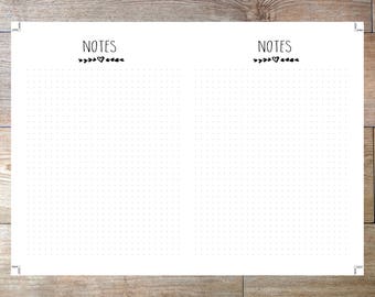 B6 Size TN Printable Planner Inserts Be YOU Daily Undated