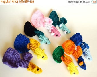 ON SALE Crochet Amigurumi Animal : Guppy Amigurumi
