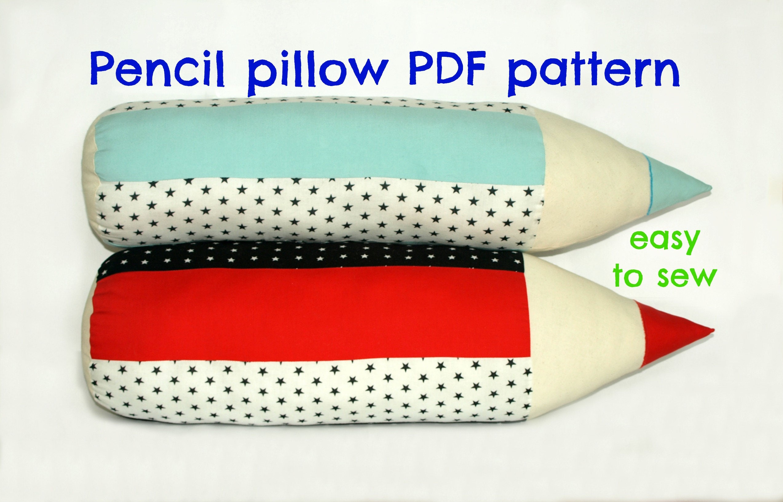 plush pencil pillow