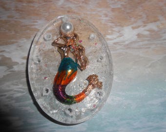 NEW Resin Mermaid Pine Needle Base