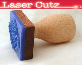 Custom made soap stamp