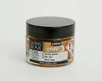 Pebeo - Gilding Wax - King Gold - Wax Art - French Wax - Gold Gilding Wax - Cire