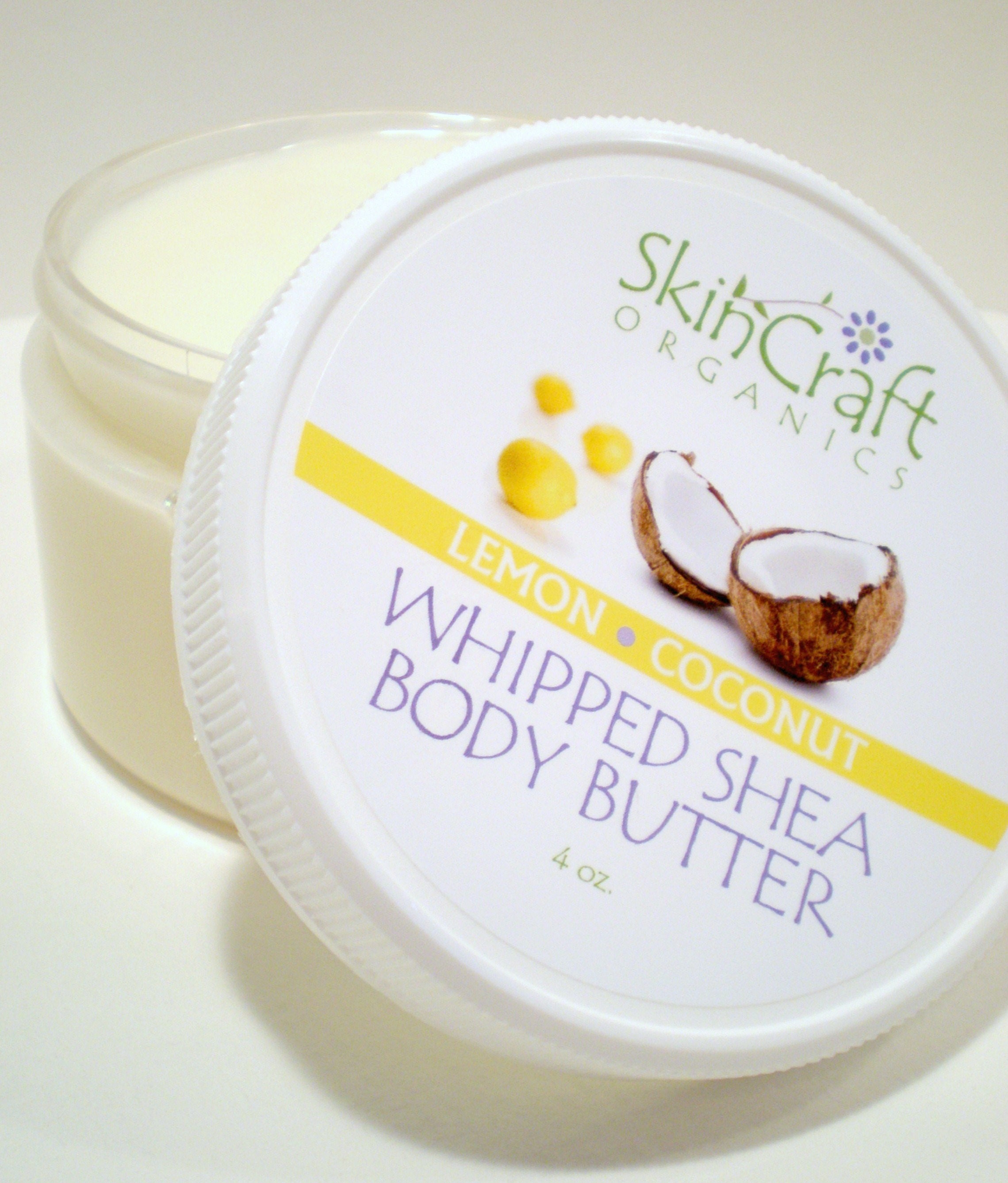 Organic Body Lotion / Body Cream / Body Butter Lemon Coconut