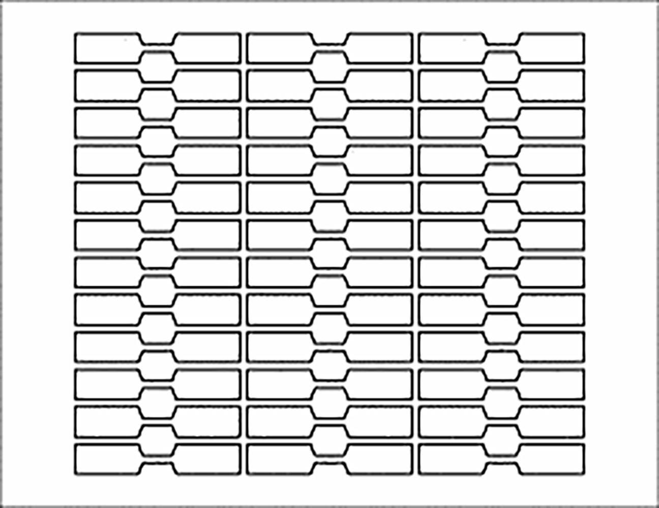 2.75 x .5 Printable Price Tags Inkjet and Laser