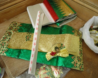 Vintage Christmas Crackers Kit. 1980's Christmas Crackers, Vintage Christmas Crackers, Make Your Own Christmas Crackers, Luxury Foil Cracker