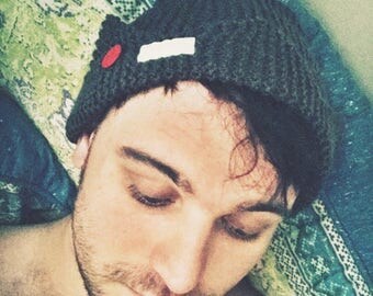 MADE to ORDER, Knit Jughead Jones hat, one size, fits child to Adult, Large Adult size, high demand
