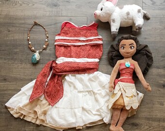 Moana Inspired Twirl Dress