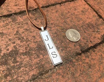 Custom Engraved Pendant Necklace