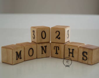 Baby Milestone Block Baby Age Block Pregancy Block Months Week No Sticker