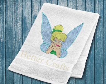 Tinkerbell Embroidery Design, Fairy Embroidery Design, Disney Fairy Embroidery Design, Baby Embroidery Design, Girl embroidery design