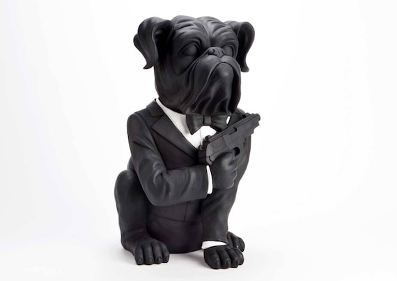 bond bulldog figurine