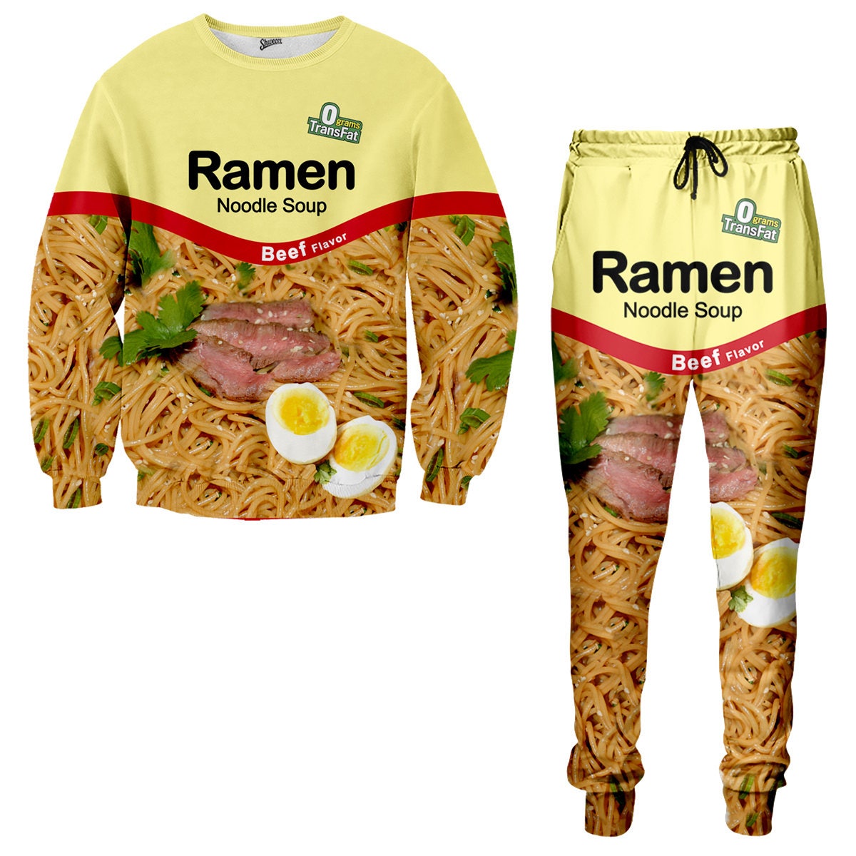 ramen hoodie and sweatpants