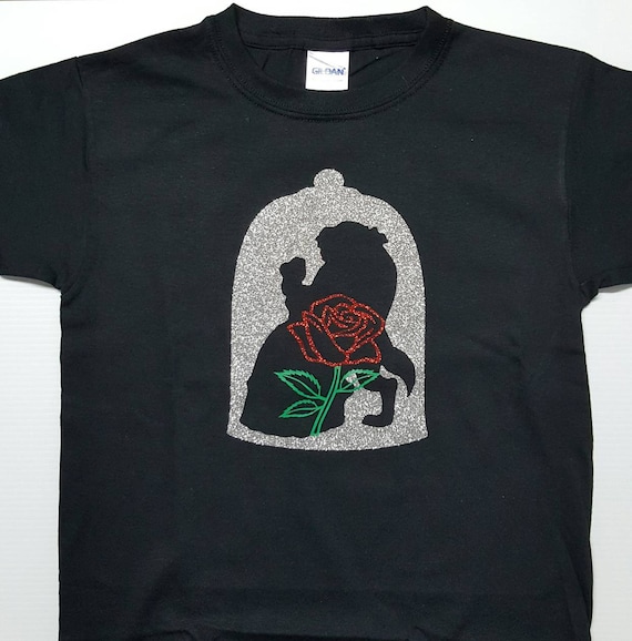 Beauty and the Beast Rose Globe Shirt Disney Shirt Vacation