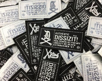 300 pcs custom iron on label,kids iron on label,name label iron on