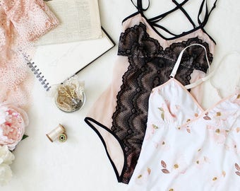 Anouk PDF Sewing Pattern for a Bodysuit with Two Neckline Variations