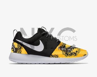 Harry Potter Hufflepuff Nike Roshe One V5 Edition Custom Men Women & Kids