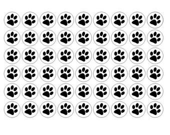 Barbeque stickers, Guinea Pigs, Hamster, 117 Paws