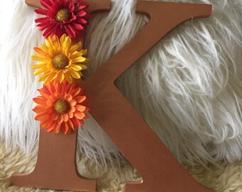 Painted Wooden Greek Letters