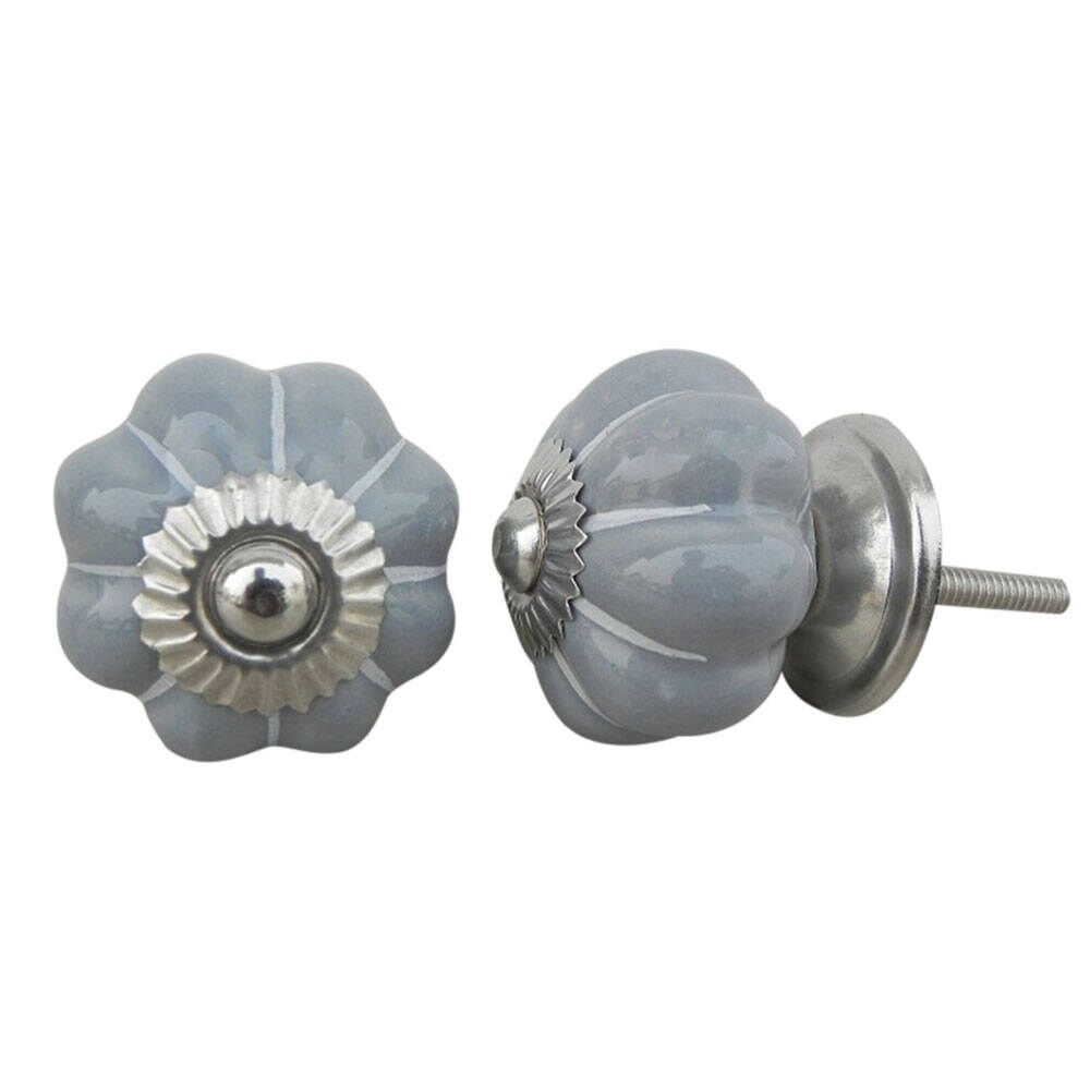 Vintage Ceramic Knobs Ornamental Door Knobs with Various