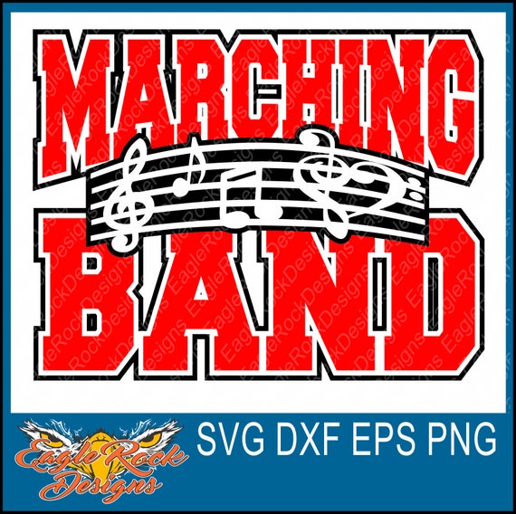 Download Marching Band SVG DXF EPS Png Cut File Band Band Mom