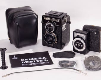 Lubitel 166B Medium Format Camera 6x6cm LOMO TLR Ready to shoot Warranty