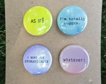 Clueless Inspired Pins