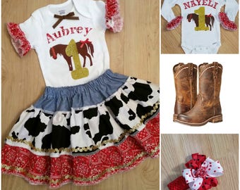 first birthday cowgirl outfit
