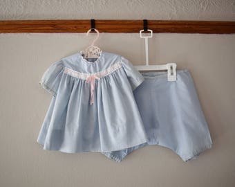 Vintage Toddler Girl Top and Bloomers, Size 2T 3T // Vintage Toddler Clothes // Toddler Girl Clothes // Vintage Clothing // Bloomers Girl