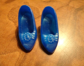 Barbie Blue Shoes years 90/ Rare / Vintage