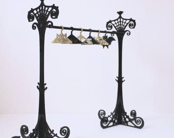 Clothing Rack for Monster High, Blythe, Pullip - "Bat Rack" by Dollseyeview