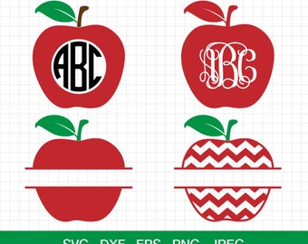 Download Chevron Apple Chevron Apple Split and Chevron Apple Monogram