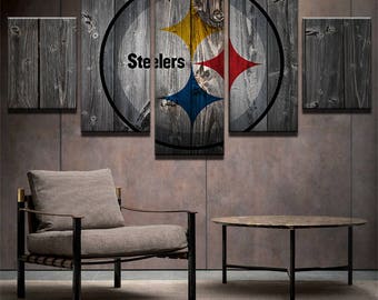 steelers wall art | etsy steelers wall art | etsy