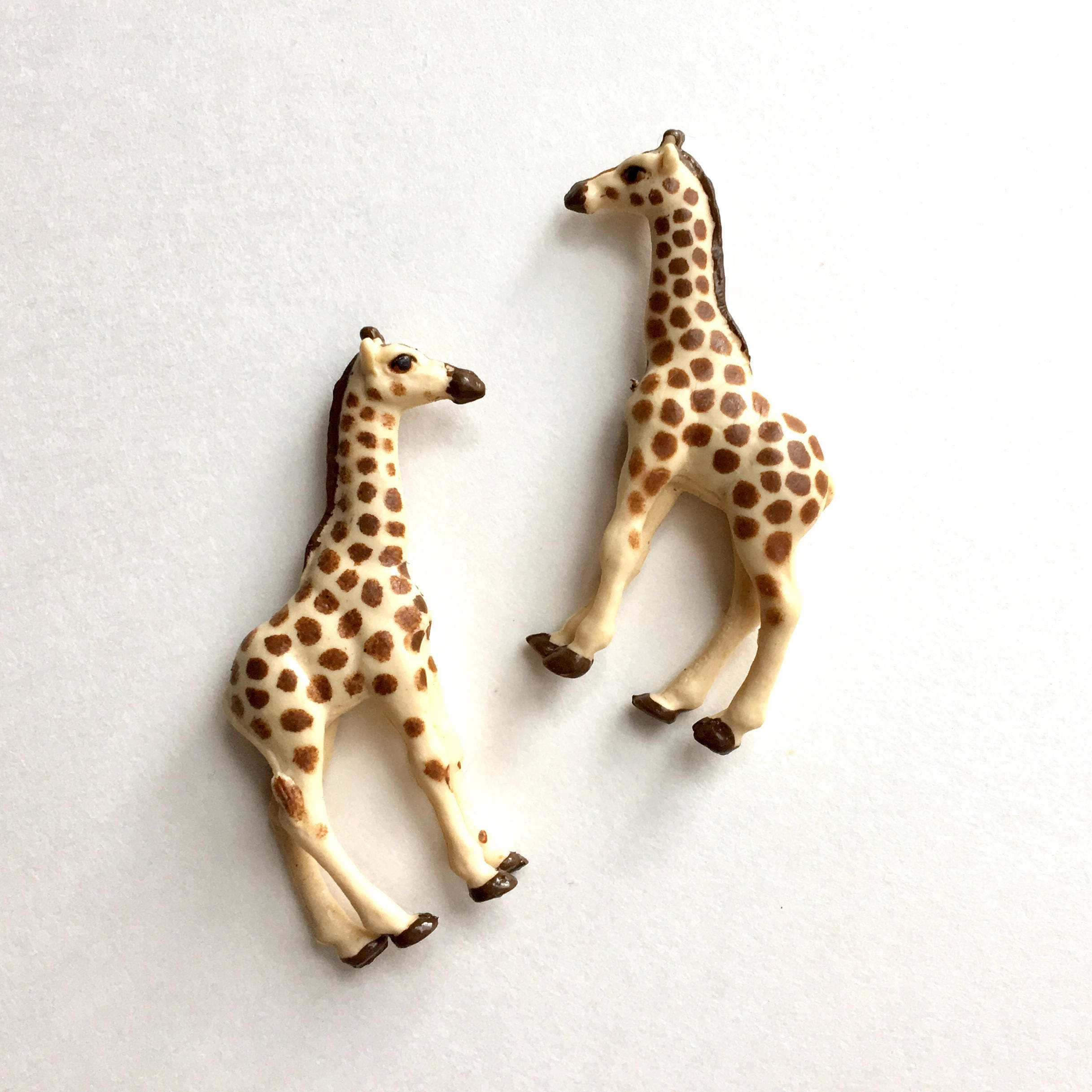 Download Vintage Plastic Giraffes - Set of 2 - Miniature Zoo Animal ...