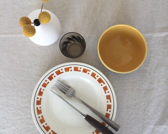Dinner plates Vintage (set of 2)