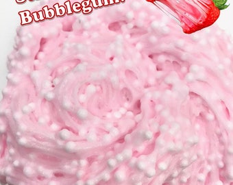 Strawbaby Bubblegum Scented Floam Slime 6oz - Special Edition
