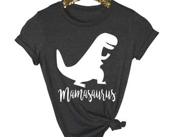 Mamasaurus Shirt, Dinosaur Shirt For Mom, Gift For Mom, Mother's Day Gift, New Mom Gift, Dinosaur Birthday Party