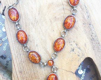 Gorgeous Vintage Amber Necklace
