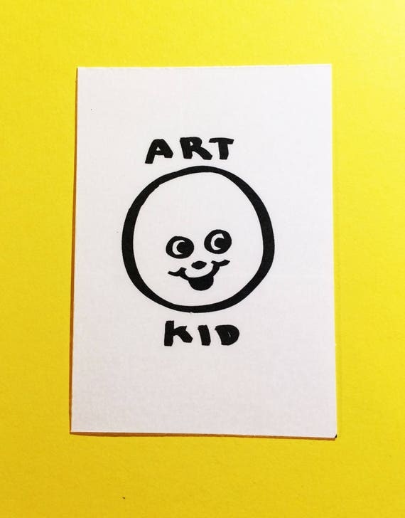 art kid sticker
