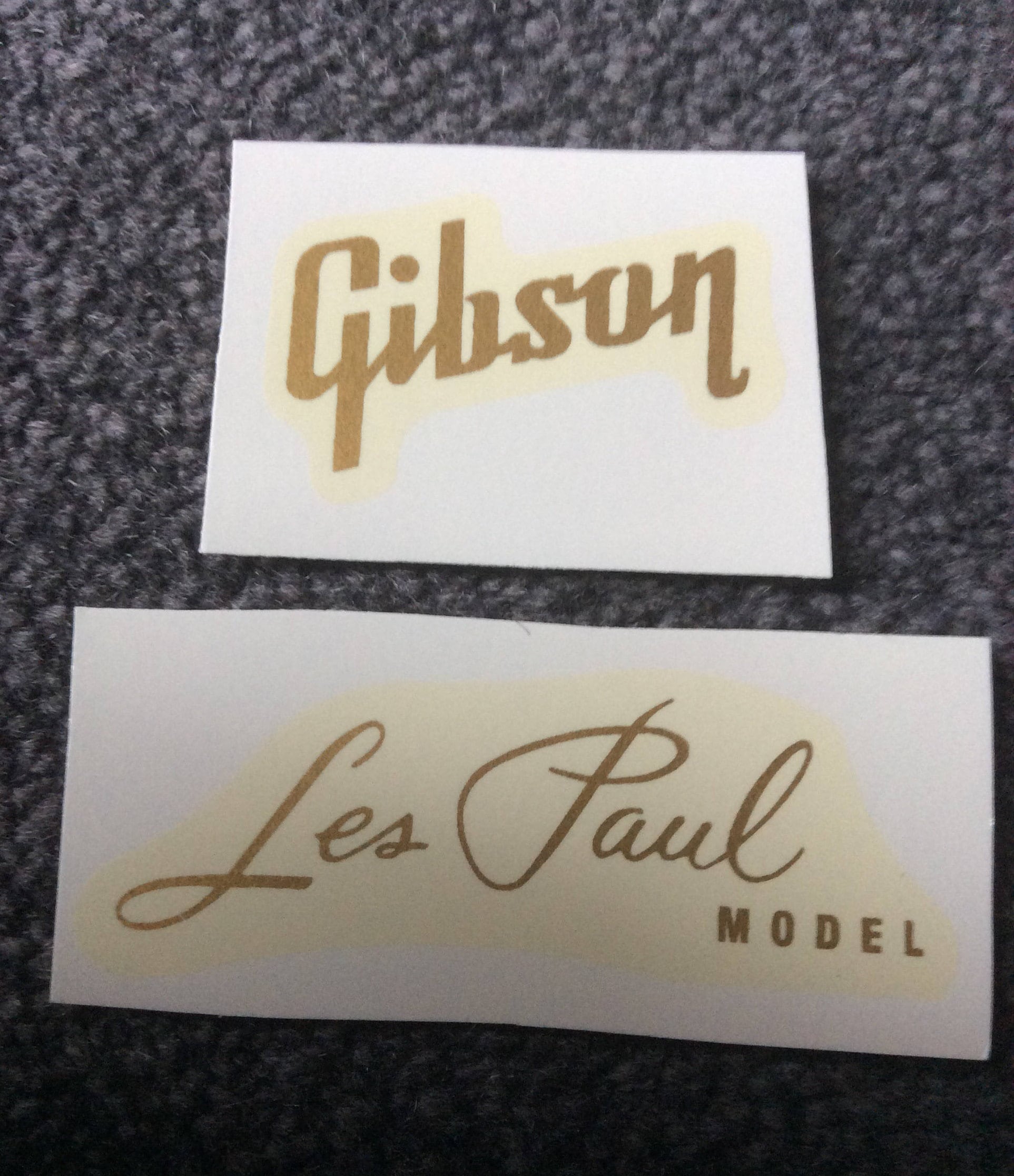 Gibson Les Paul Headstock Decal